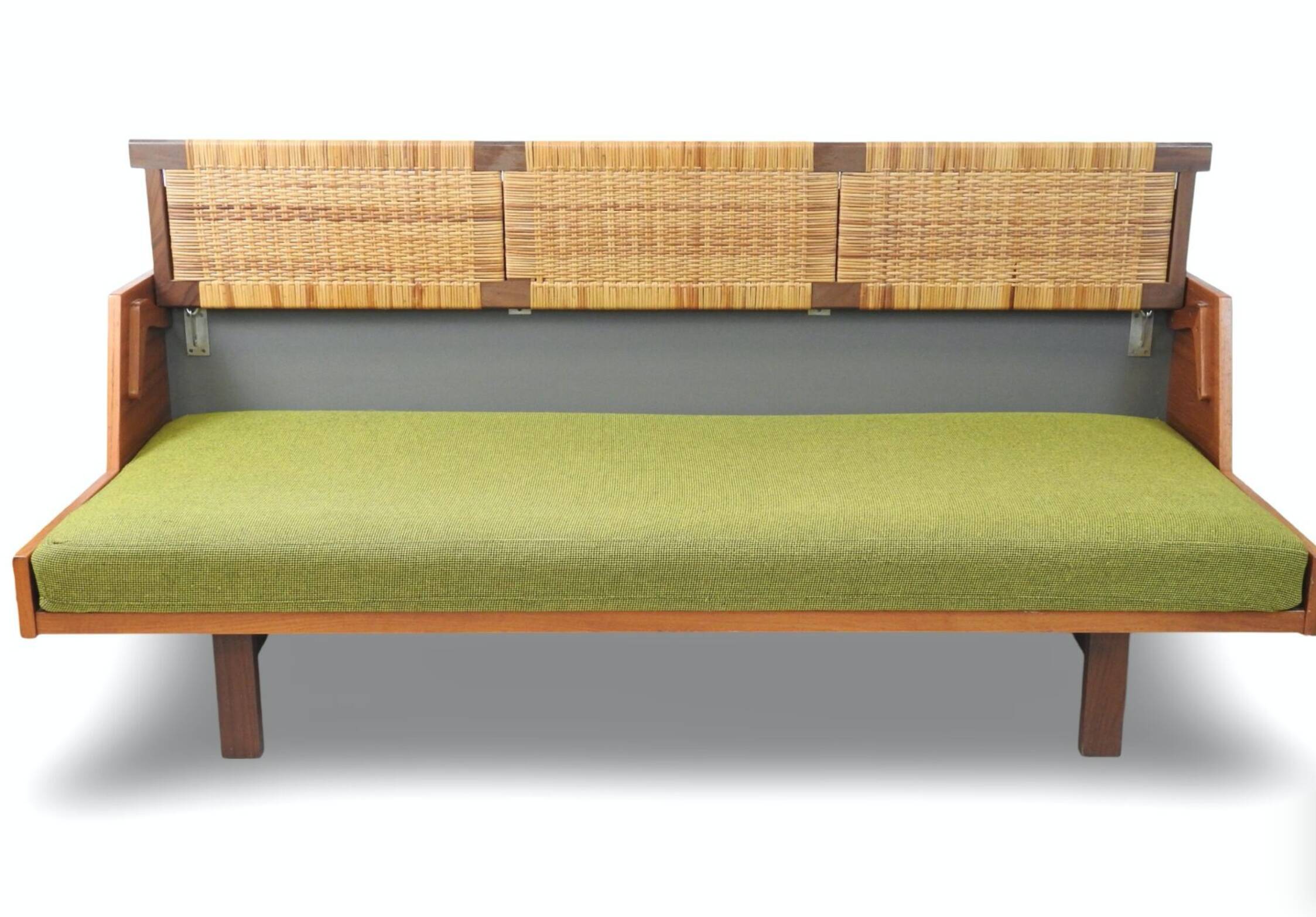 Hans Wegner GE 259 convertible bench seat circa 1960