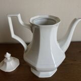 Neo-classical octagonal coffee pot Johnson Brothers pearls 1960