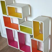 Lot de cubes étagères dans le style des années 70