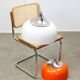 Large Space Age Pendant in White from Guzzini, 1970s