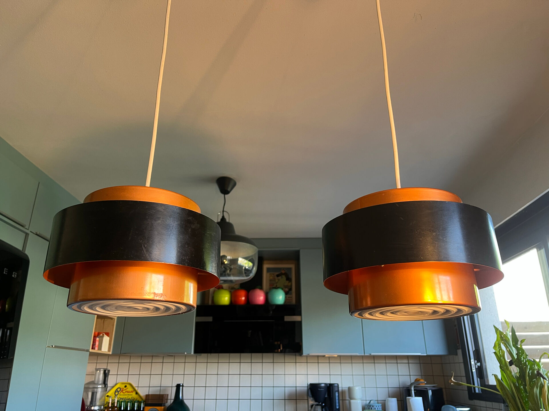 Suspension pair Juno by Jo Hammerborg for Fog & Morup