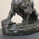 Bronze sculpture by Antonin-Louis BARYE (1796-1875)