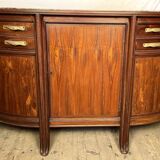 Maurice dufrene large curved sideboard exhibited at the 1911 art nouveau salon