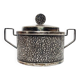 Art Deco sugar bowl from Hefra, Poland, 1970s