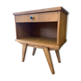 Bedside table compass legs