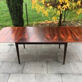 Rosewood dining table lübke 60s
