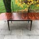 Table à manger en palissandre lübke années 60
