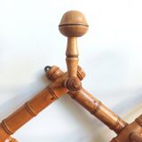 Large accordion coat and hat rack
