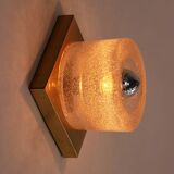 Peill & Putzler Cube Wall Lamp Ice Glass - Vintage Space Design
