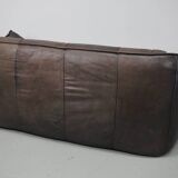 Brown Leather Andes Sofa by Gerard van den Berg for Montis, 1970s