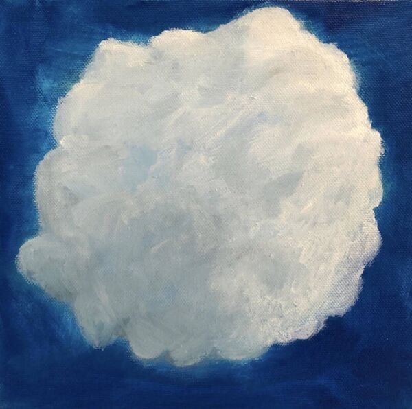 Tableau à l'huile Nuage