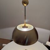 Breathtaking Brass Pendant Lamp with Counterweight by Florian Schulz