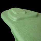 Table basse verte Canyon en mortex organique par Objet Bizaar