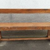 Old wooden bench