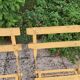 4 folding chairs 50s