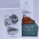 Zoomorphic paperweight crystal duck saint-louis v.rybalchenko design signed