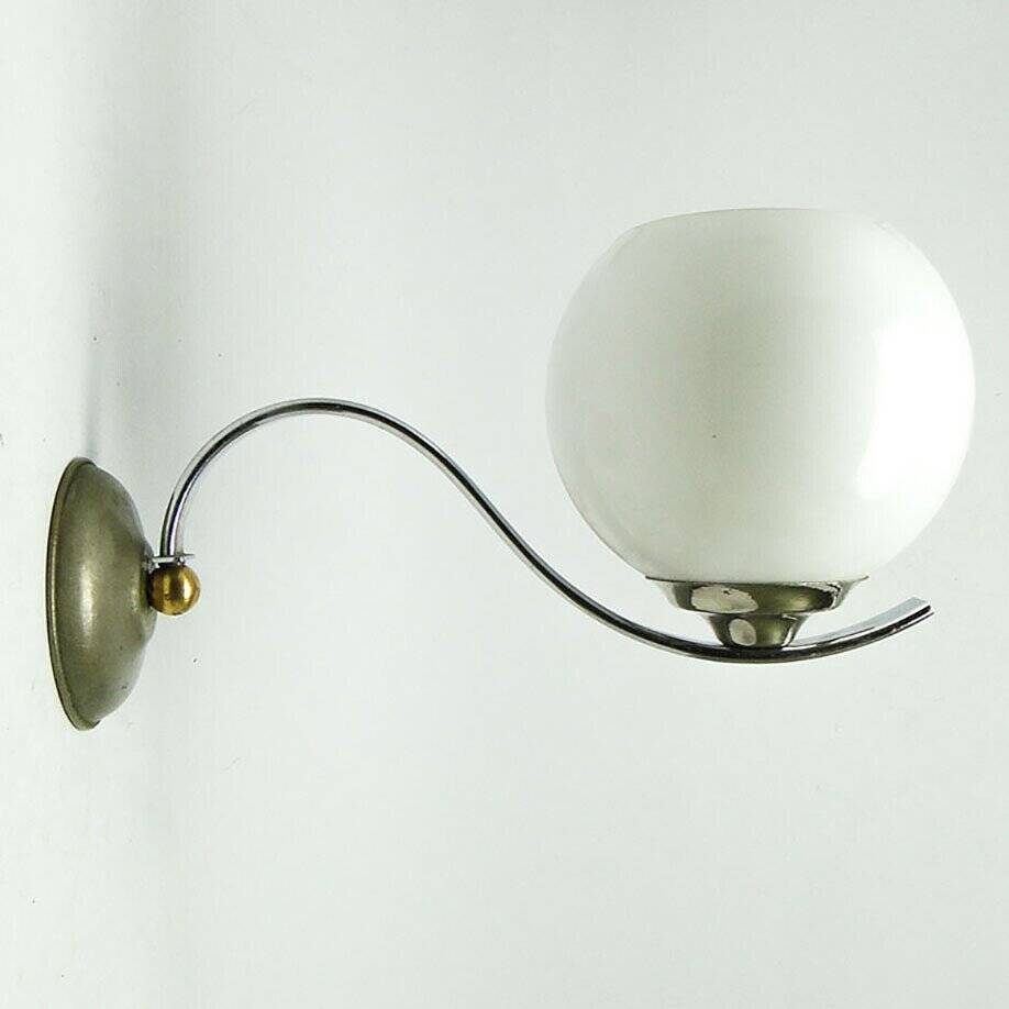 Vintage wall lamp, Poland, 1950s