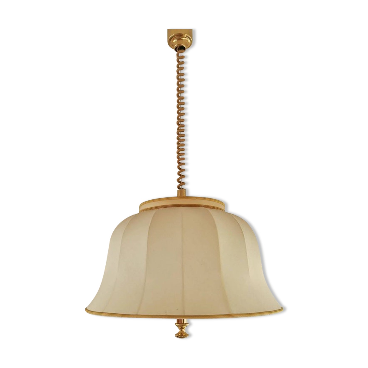 Vintage hollywood regency pendant lamp 80s