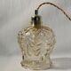 Vintage globe tulip walker amber glass, restored electricity