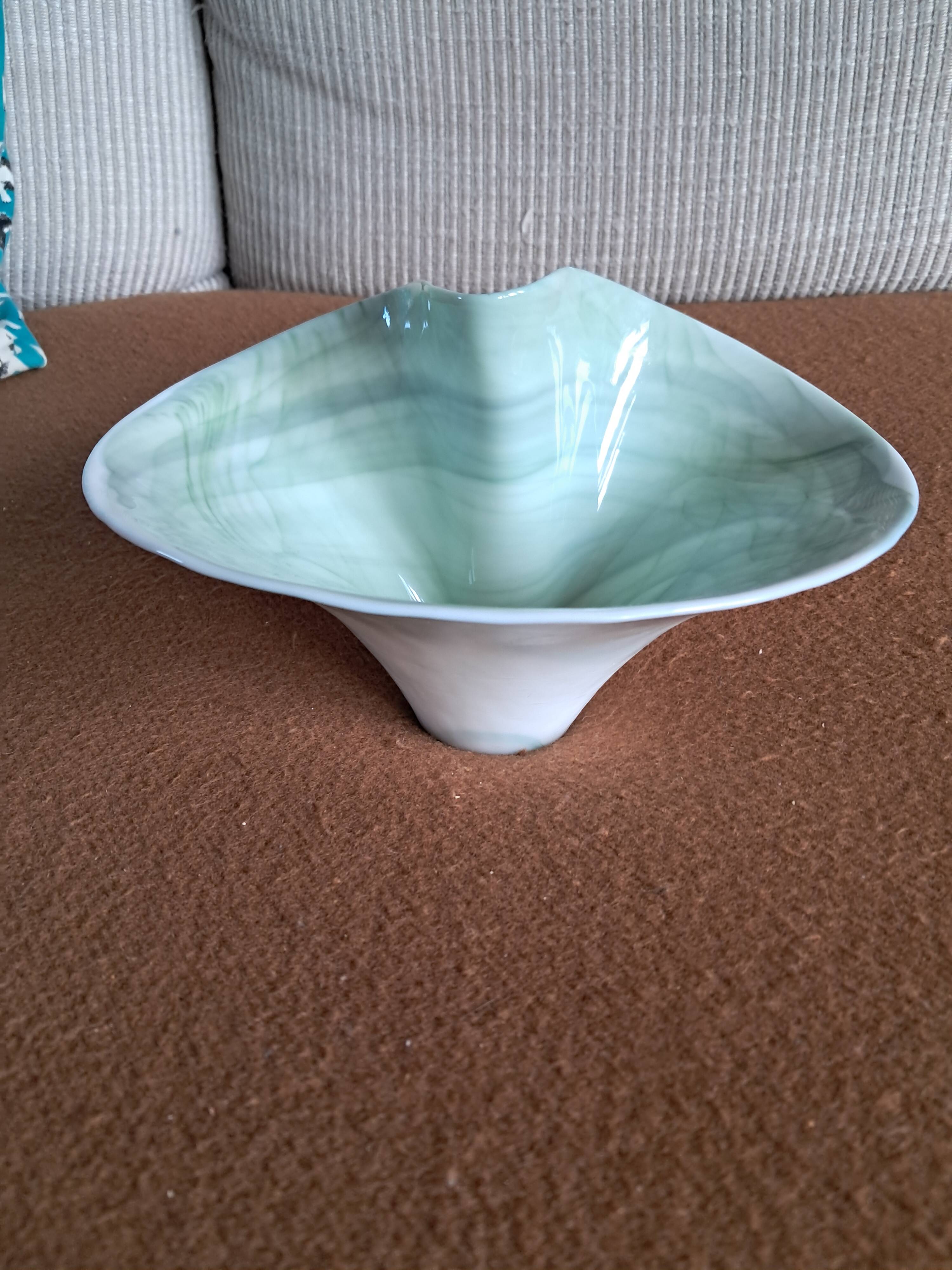 Very original vintage opaline vase