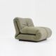 Pagru leather lounge chairs Claudio Vagnoni 1P Italy 1971