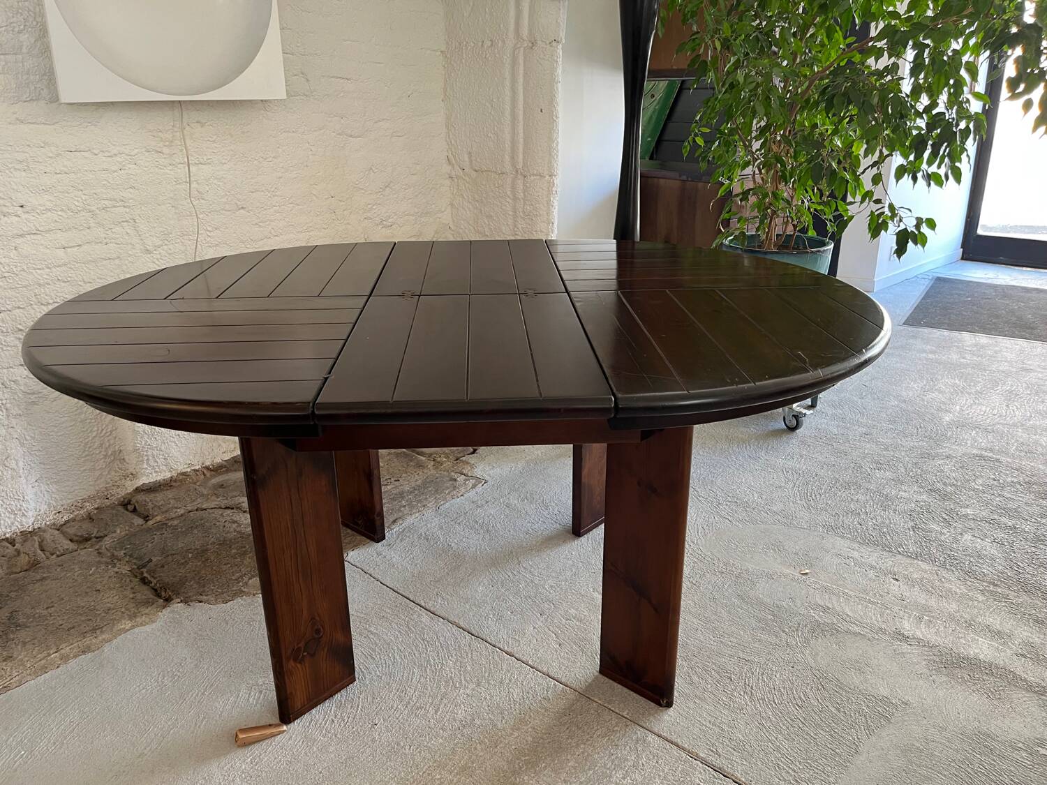 Silvio Coppola Table and 4 Chairs Set 1970