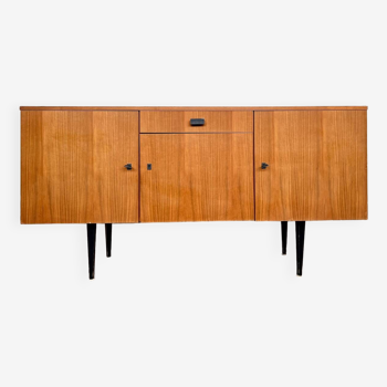 Vintage Scandinavian sideboard with gray legs