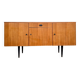 Vintage Scandinavian sideboard with gray legs