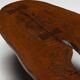 Organic modern coffee table with natural void, France, mid 20th century