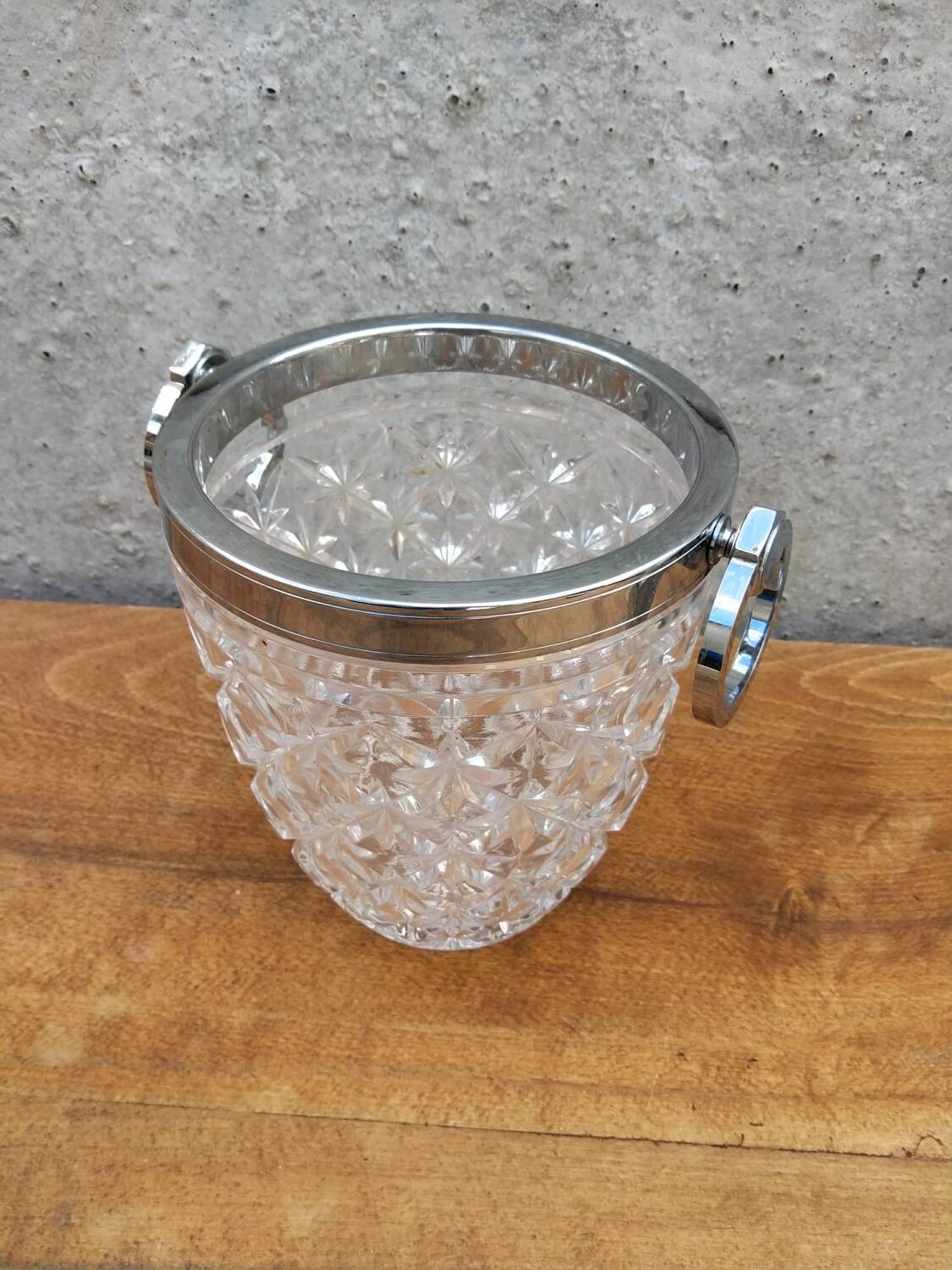 Old champagne bucket from the 50s