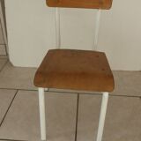 Old children's school chair