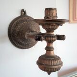 Articulated wall candle holder