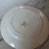 6 Digoin and Sarreguemines dessert plates