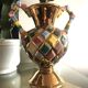 Vase italien couleur arlequin