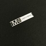 Set of 6 newly upholstered Mcintosh grey herringbone rosewood dining chairs