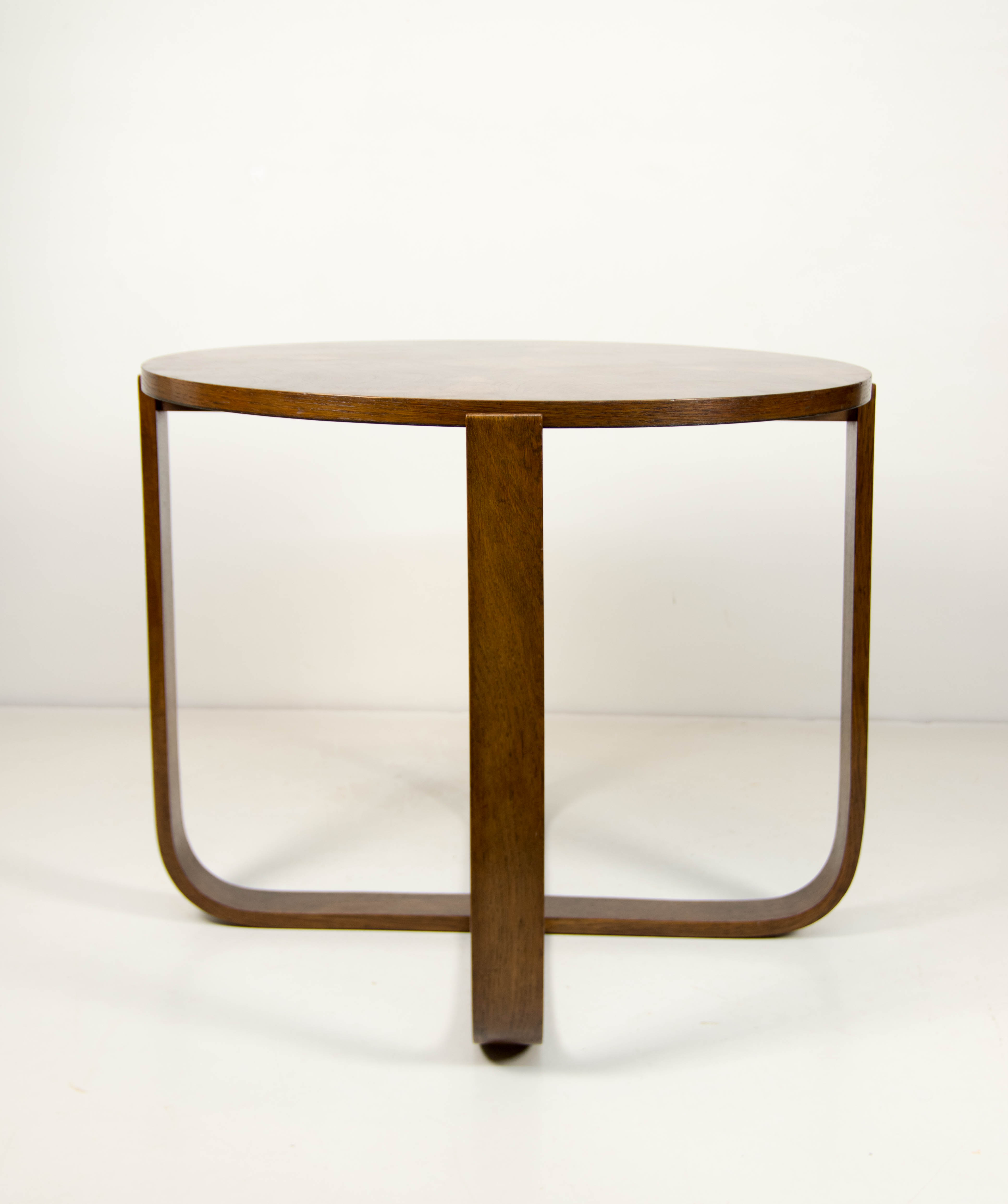 Art Deco Coffee Table H 168 by Halabala for UP Zavody, 1930s