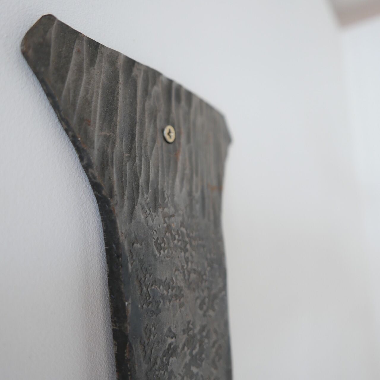 Brutalist Mid-Century Iron Wall Light