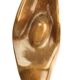 Pair of Large Vintage Teak Sculptures, 1950s