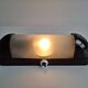 1930s Czechoslovak Art Deco Bakelite Wall Lamp with Frosted Glass
