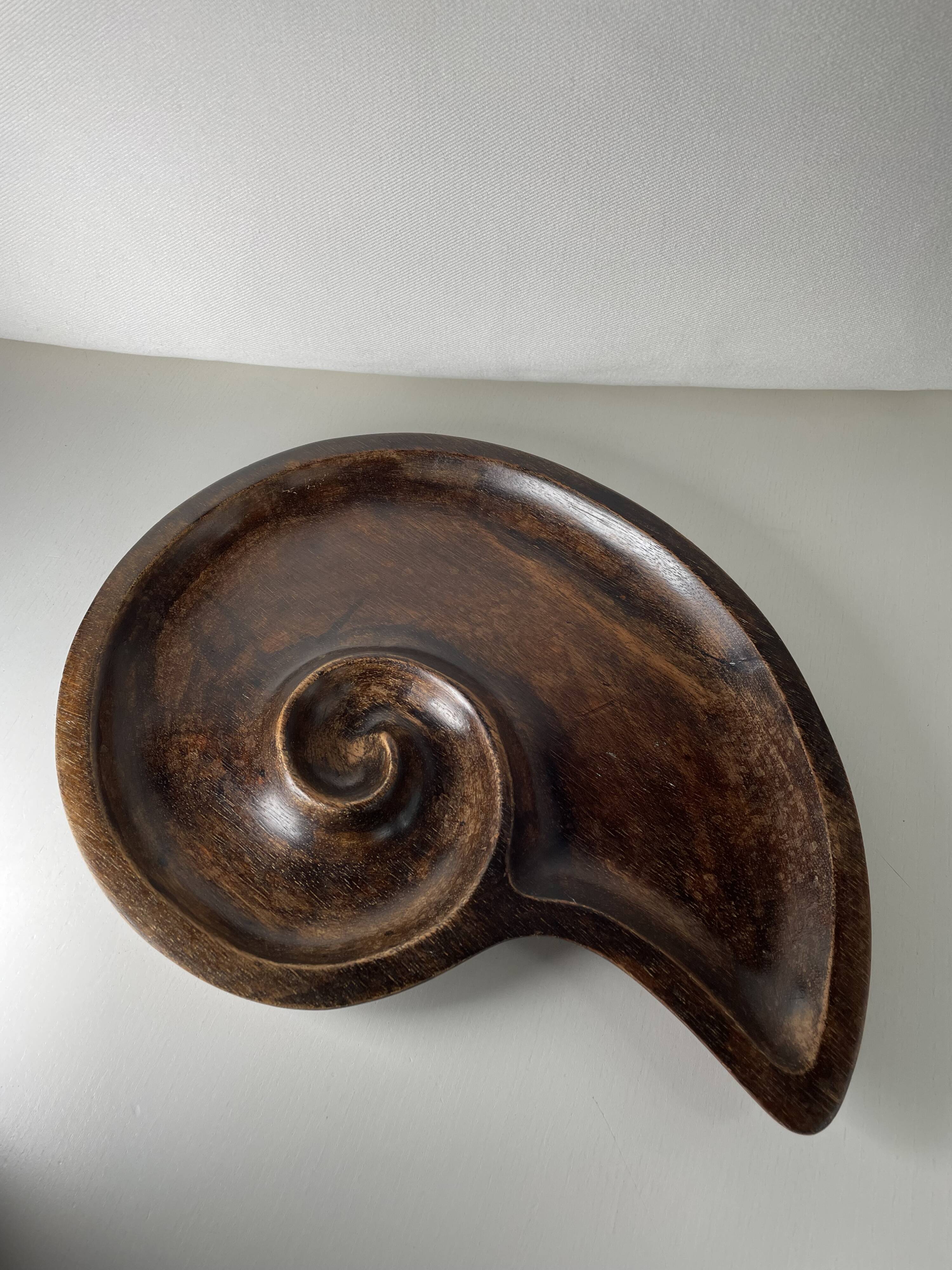 Plateau en bois vintage