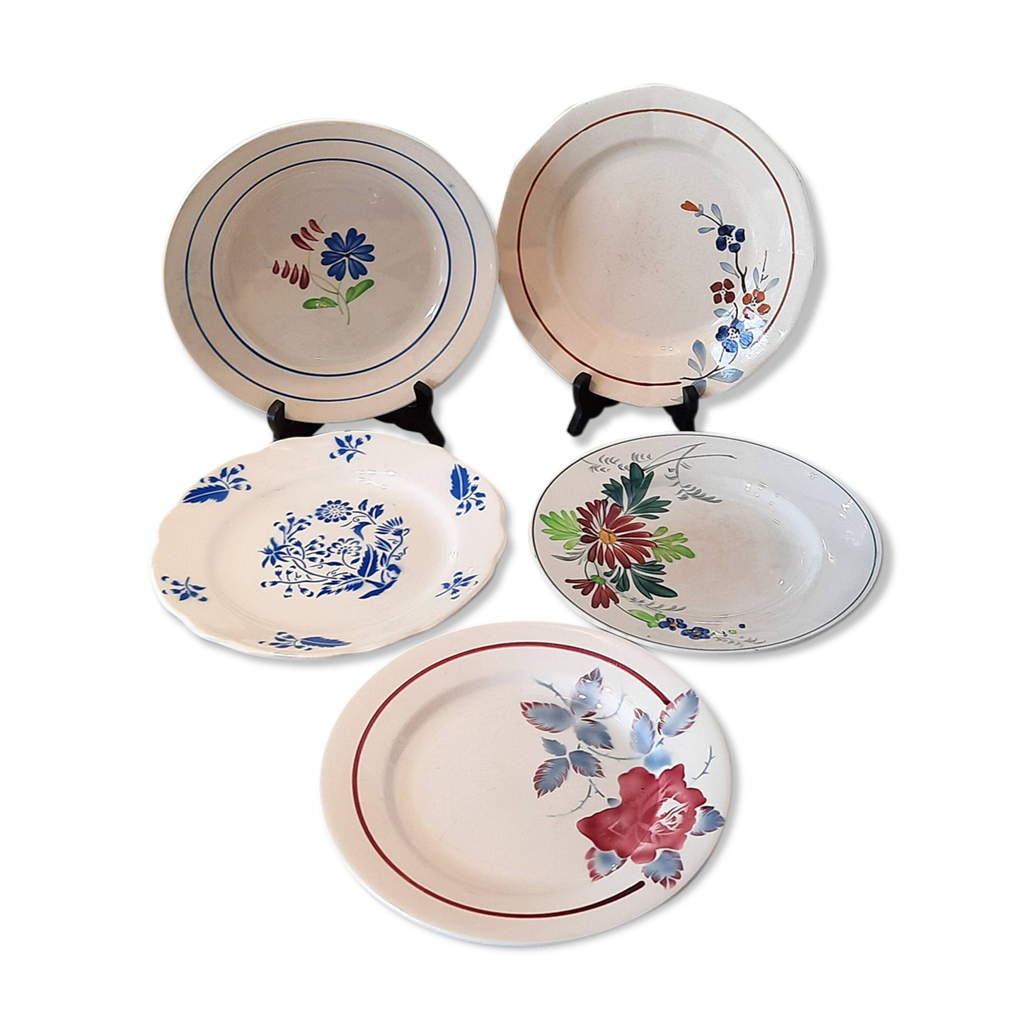 Mismatched old flat plates