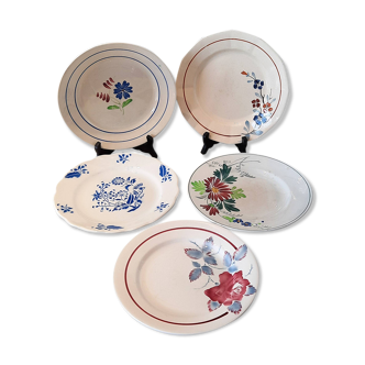 Mismatched old flat plates