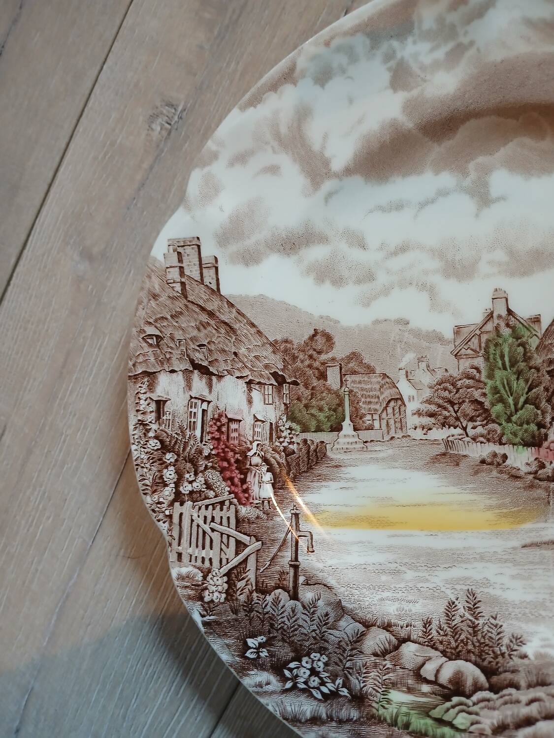 Antique Johnson Bros Dinner Plate