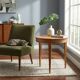 Antique Art Deco coffee table in exotic wood from the 19th century.