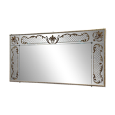 Large bistro mirror from the 1970s