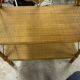 Rattan bookcase shelf