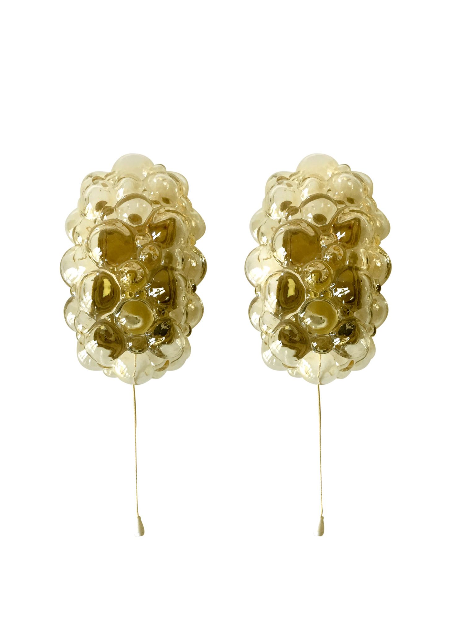 Paire d'appliques Helena Tynell 1960