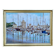 Painting signed LAURENS, the port of La Rochelle