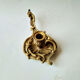 Bougeoir rat de cave en bronze