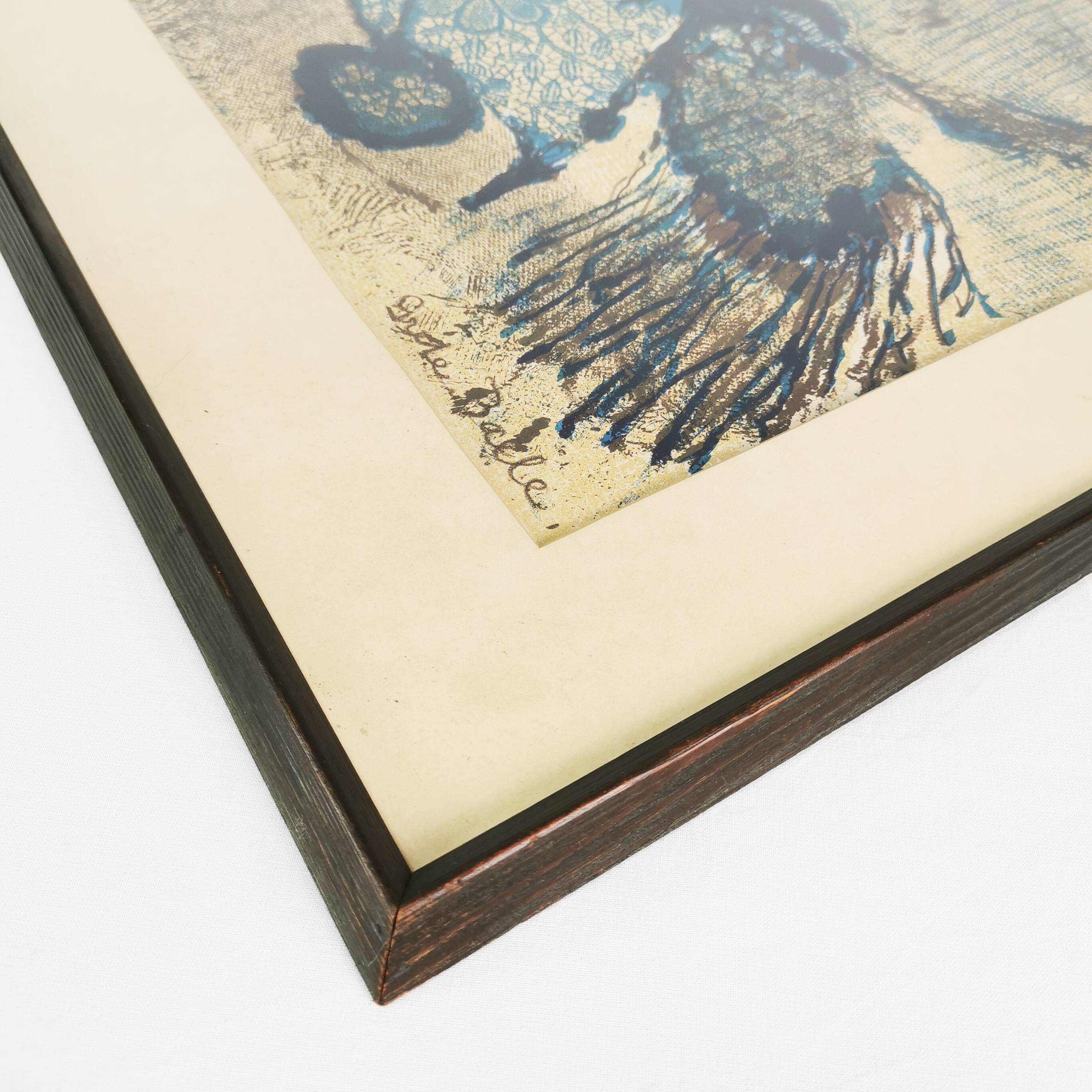 Grete Ball Litografia "Kompozycja" Dania 1972 rok